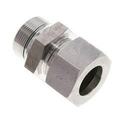 30S & M42x2 Stainless Steel Straight Cutting Fitting with Male Threads 400 bar FKM ISO 8434-1