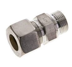 20S & M27x2 Stainless Steel Straight Compression Fitting with Male Threads 250 bar FKM ISO 8434-1