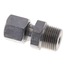 8L & R3/8'' Zink plated Steel Straight Cutting Fitting with Male Threads 315 bar ISO 8434-1