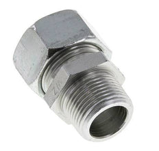 22L & R3/4'' Zink plated Steel Straight Cutting Fitting with Male Threads 160 bar ISO 8434-1