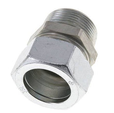 35L & R1-1/4'' Verzinkt Stalen Rechte Snijringkoppeling Buitendraad 160bar ISO 8434-1