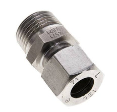 12L & R1/2'' Stainless Steel Straight Cutting Fitting with Male Threads 315 bar ISO 8434-1