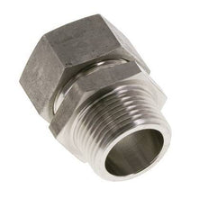 28L & R1'' RVS Rechte Snijringkoppeling Buitendraad 160bar ISO 8434-1
