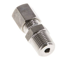 6L & R1/4'' RVS Rechte Knelfitting Buitendraad 315bar ISO 8434-1