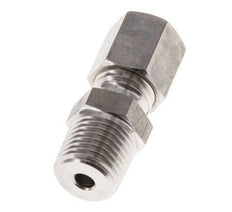 6L & R1/4'' RVS Rechte Knelfitting Buitendraad 315bar ISO 8434-1