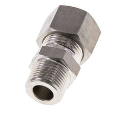 12L & R3/8'' RVS Rechte Knelfitting Buitendraad 315bar ISO 8434-1