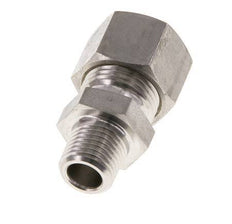 12L & R1/4'' RVS Rechte Knelfitting Buitendraad 315bar ISO 8434-1