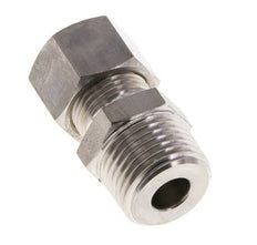 12L & R1/2'' RVS Rechte Knelfitting Buitendraad 315bar ISO 8434-1
