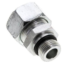 18L & UNF 3/4''-16 Zink plated Steel Straight Cutting Fitting with Male Threads 315 bar ISO 8434-1