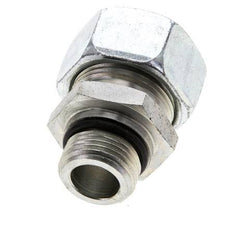 22L & UNF 7/8''-14 Zink plated Steel Straight Cutting Fitting with Male Threads 160 bar ISO 8434-1