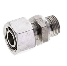 15L & M18x1.5 Stainless Steel Straight Swivel with Male Threads 315 bar FKM Adjustable ISO 8434-1