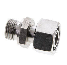 15L & M18x1.5 RVS Rechte Draaidoorvoer Buitendraad 315bar FKM Verstelbaar ISO 8434-1