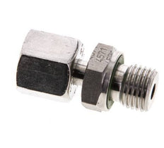8S & M14x1.5 Stainless Steel Straight Swivel with Male Threads 630 bar FKM Adjustable ISO 8434-1