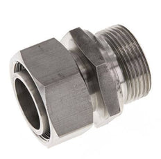 35L & G1-1/4'' RVS Rechte Draaidoorvoer Buitendraad 160bar FKM Verstelbaar ISO 8434-1