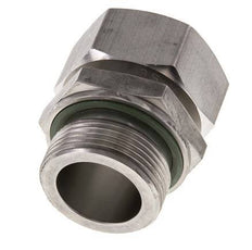35L & G1-1/4'' RVS Rechte Draaidoorvoer Buitendraad 160bar FKM Verstelbaar ISO 8434-1