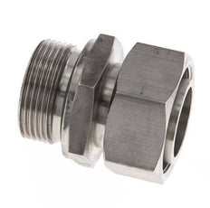 35L & G1-1/4'' RVS Rechte Draaidoorvoer Buitendraad 160bar FKM Verstelbaar ISO 8434-1