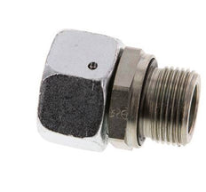 22L & G3/4'' Zink plated Steel Straight Swivel with Male Threads 160 bar NBR O-ring Sealing Cone Adjustable ISO 8434-1