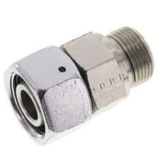 20S & G3/4'' Zink plated Steel Straight Swivel with Male Threads 400 bar NBR O-ring Sealing Cone Adjustable ISO 8434-1