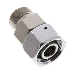20S & G3/4'' Verzinkt Stalen Rechte Draaidoorvoer Buitendraad 400bar NBR O-ring en Afdichtconus Verstelbaar ISO 8434-1