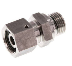 14S & G1/2'' Stainless Steel Straight Swivel with Male Threads 630 bar FKM O-ring Sealing Cone Adjustable ISO 8434-1