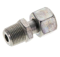 12L & 3/8'' NPT Verzinkt Stalen Rechte Draaidoorvoer Buitendraad 315bar Verstelbaar ISO 8434-1