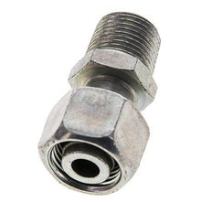 12L & 3/8'' NPT Verzinkt Stalen Rechte Draaidoorvoer Buitendraad 315bar Verstelbaar ISO 8434-1