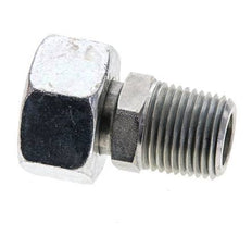 18L & 1/2'' NPT Zink plated Steel Straight Swivel with Male Threads 315 bar Adjustable ISO 8434-1