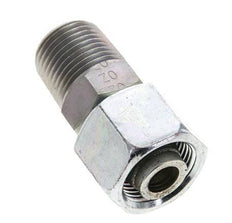 14S & 1/2'' NPT Verzinkt Stalen Rechte Draaidoorvoer Buitendraad 630bar Verstelbaar ISO 8434-1