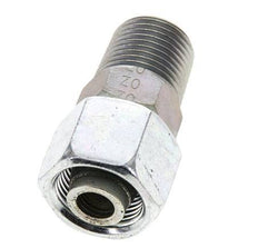 14S & 1/2'' NPT Verzinkt Stalen Rechte Draaidoorvoer Buitendraad 630bar Verstelbaar ISO 8434-1