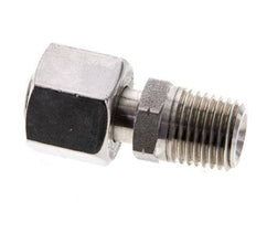 10L & 1/4'' NPT RVS Rechte Draaidoorvoer Buitendraad 315bar Verstelbaar ISO 8434-1
