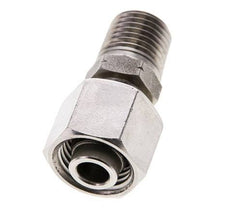 10L & 1/4'' NPT RVS Rechte Draaidoorvoer Buitendraad 315bar Verstelbaar ISO 8434-1