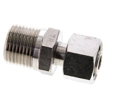 12L & 1/2'' NPT RVS Rechte Draaidoorvoer Buitendraad 315bar Verstelbaar ISO 8434-1