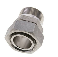 42L & 1-1/2'' NPT Stainless Steel Straight Swivel with Male Threads 160 bar Adjustable ISO 8434-1