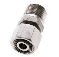 12S & 1/2'' NPT RVS Rechte Draaidoorvoer Buitendraad 630bar Verstelbaar ISO 8434-1