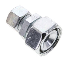 15L & 28L Zink plated Steel Straight Cutting Fitting with Swivel 160 bar ISO 8434-1