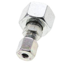 6S & 16S Zink plated Steel Straight Cutting Fitting with Swivel 400 bar ISO 8434-1