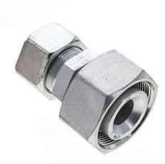 25S & 38S Zink plated Steel Straight Cutting Fitting with Swivel 315 bar ISO 8434-1