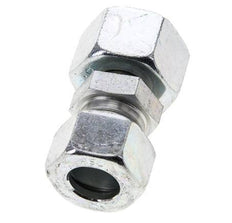 15L & 16S Zink plated Steel Straight Cutting Fitting with Swivel 315 bar ISO 8434-1