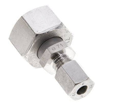 6L & 15L Stainless Steel Straight Cutting Fitting with Swivel 315 bar ISO 8434-1