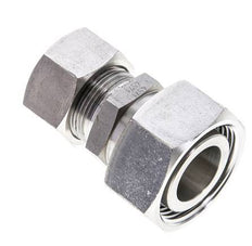 18L & 28L Stainless Steel Straight Cutting Fitting with Swivel 160 bar ISO 8434-1
