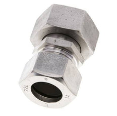 22L & 28L Stainless Steel Straight Cutting Fitting with Swivel 160 bar ISO 8434-1