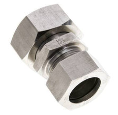 28L & 35L Stainless Steel Straight Cutting Fitting with Swivel 160 bar ISO 8434-1