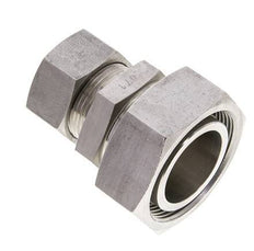 28L & 42L Stainless Steel Straight Cutting Fitting with Swivel 160 bar ISO 8434-1