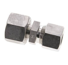 12S & 14S Stainless Steel Straight Cutting Fitting with Swivel 630 bar ISO 8434-1