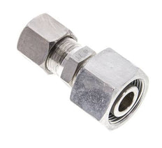 10S & 16S Stainless Steel Straight Cutting Fitting with Swivel 400 bar ISO 8434-1