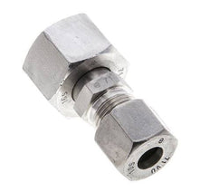 10S & 16S Stainless Steel Straight Cutting Fitting with Swivel 400 bar ISO 8434-1