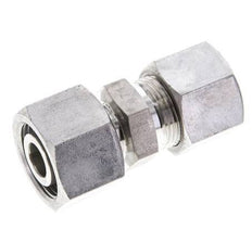 14S & 16S Stainless Steel Straight Cutting Fitting with Swivel 400 bar ISO 8434-1