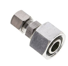10S & 20S Stainless Steel Straight Cutting Fitting with Swivel 400 bar ISO 8434-1