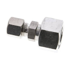 10S & 20S Stainless Steel Straight Cutting Fitting with Swivel 400 bar ISO 8434-1