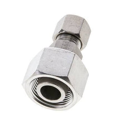 10S & 20S Stainless Steel Straight Cutting Fitting with Swivel 400 bar ISO 8434-1